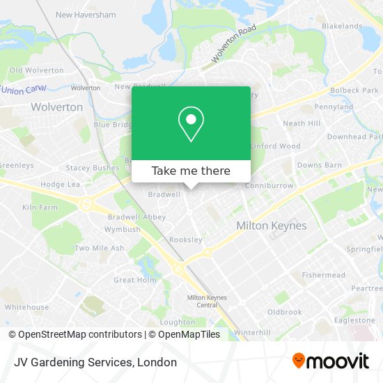JV Gardening Services map