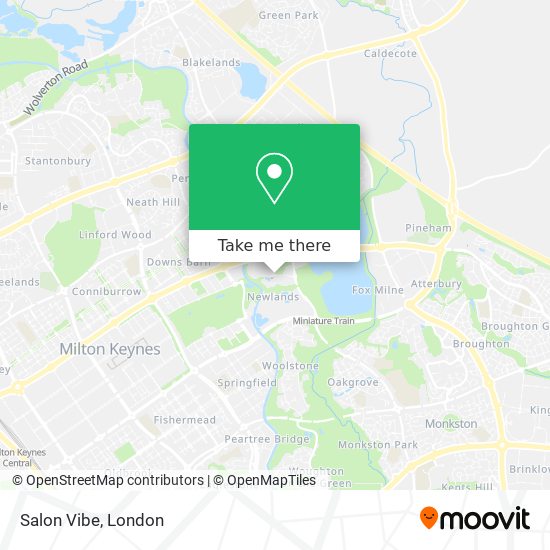 Salon Vibe map