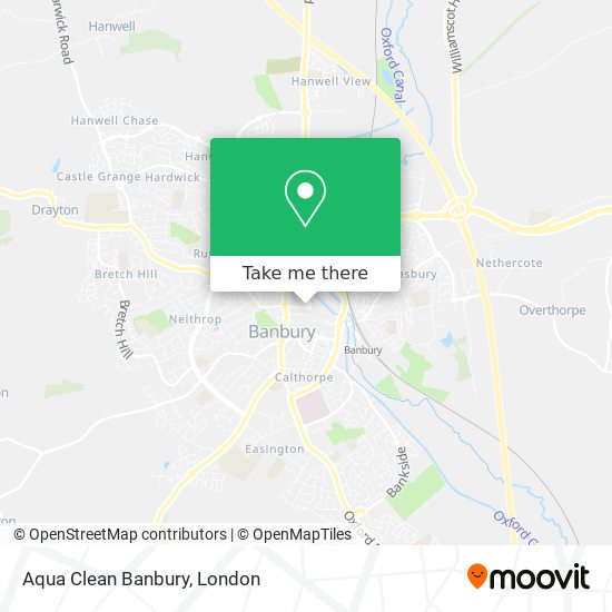 Aqua Clean Banbury map