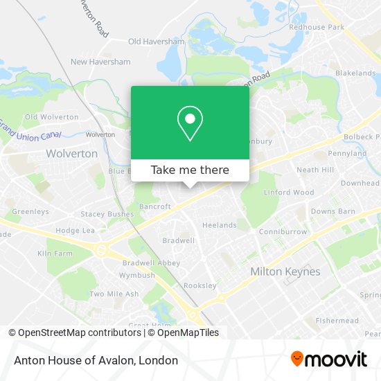 Anton House of Avalon map