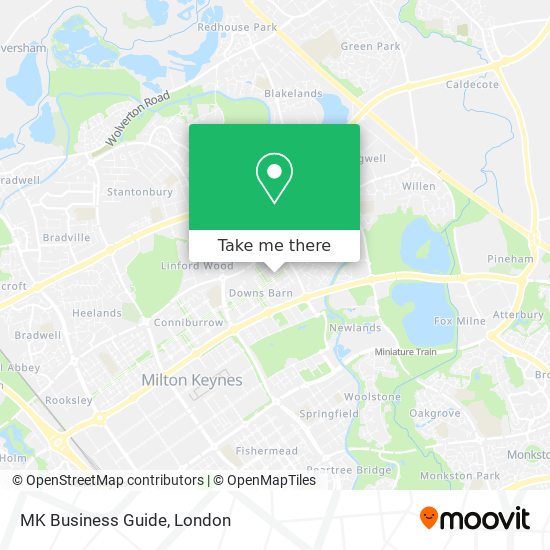MK Business Guide map