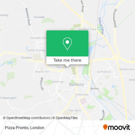 Pizza Pronto map