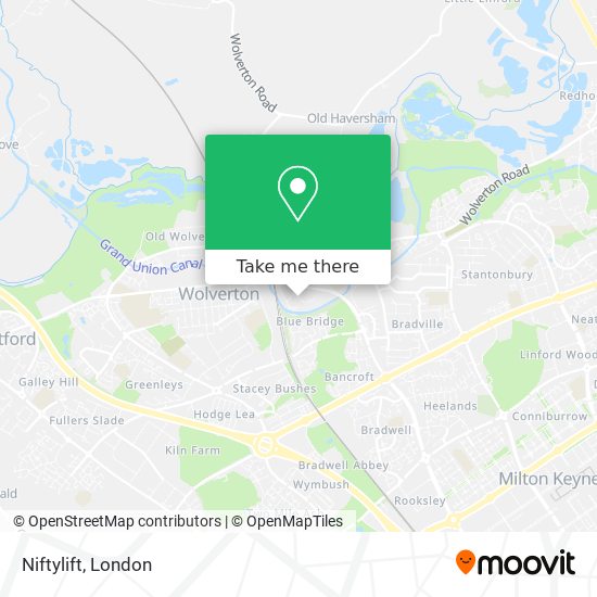 Niftylift map