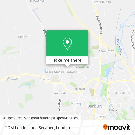 TGM Landscapes Services map