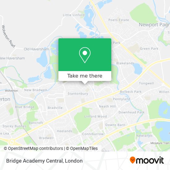 Bridge Academy Central map