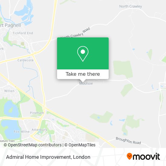 Admiral Home Improvement map