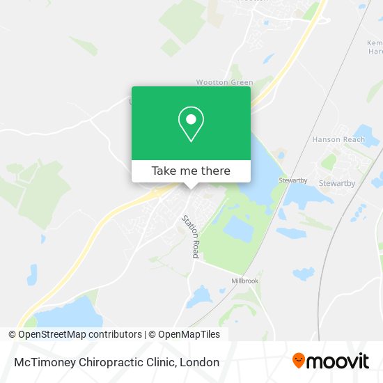 McTimoney Chiropractic Clinic map