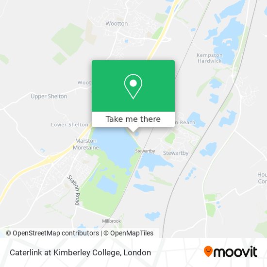 Caterlink at Kimberley College map