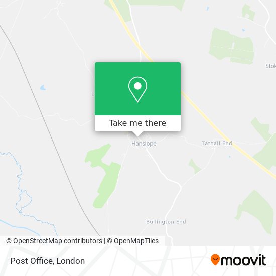 Post Office map