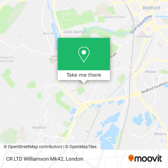 CR LTD Williamson Mk42 map