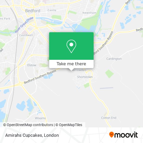 Amirahs Cupcakes map
