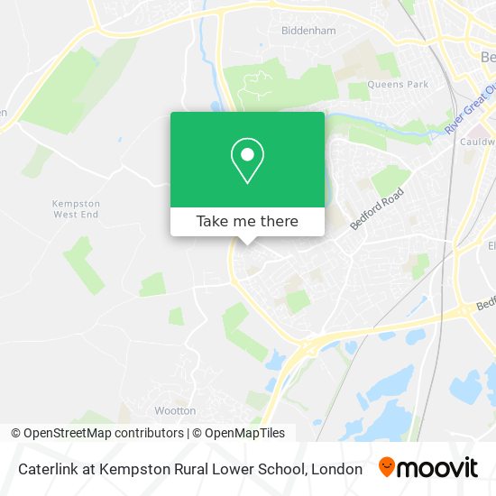 Caterlink at Kempston Rural Lower School map