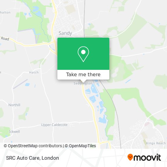 SRC Auto Care map