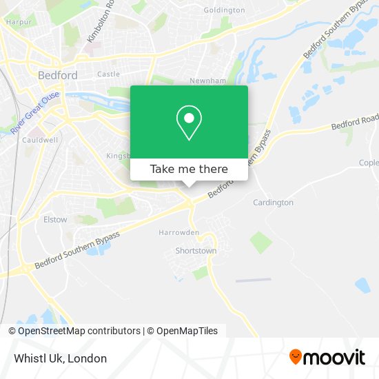 Whistl Uk map