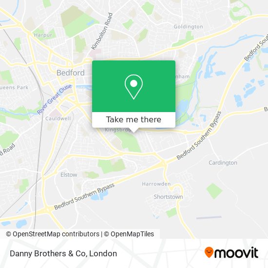 Danny Brothers & Co map