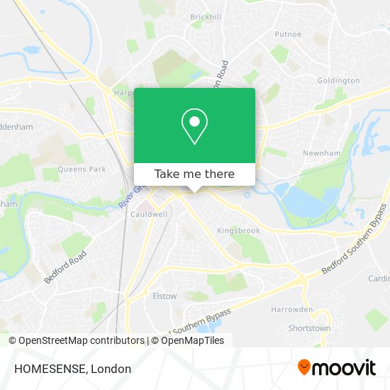 HOMESENSE map