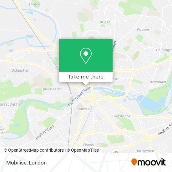 Mobilise map