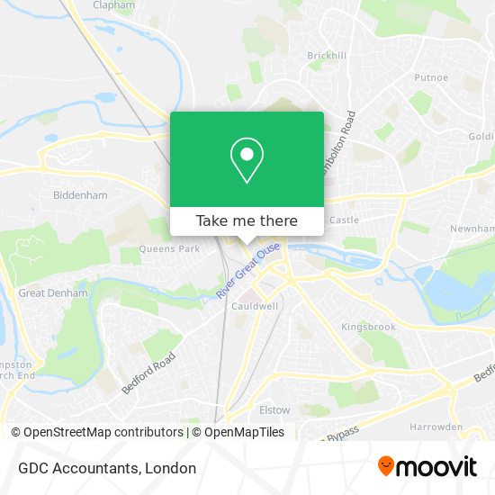 GDC Accountants map