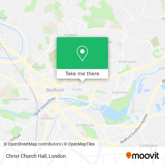 Christ Church Hall map