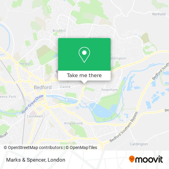 Marks & Spencer map