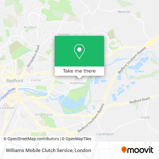 Williams Mobile Clutch Service map