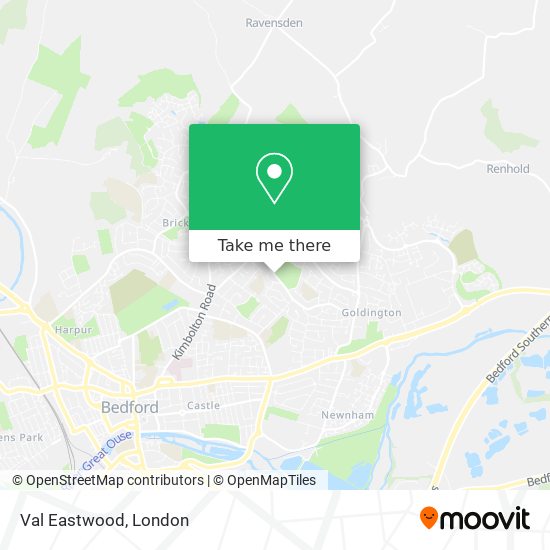 Val Eastwood map