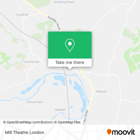 Mill Theatre map