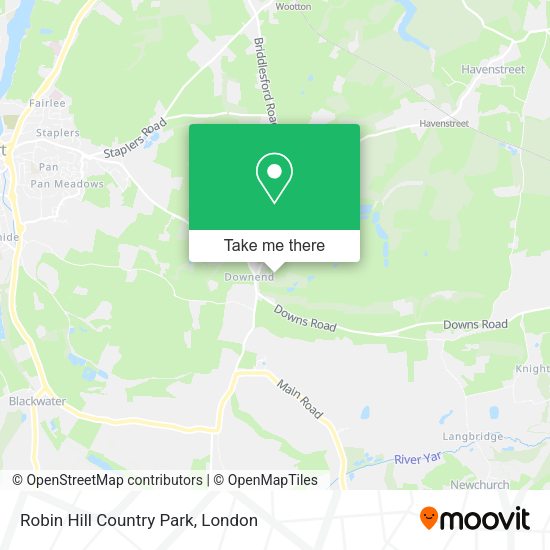 Robin Hill Country Park map