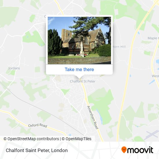 Chalfont Saint Peter map