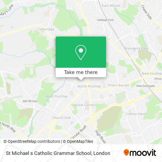 St Michael s Catholic Grammar School map