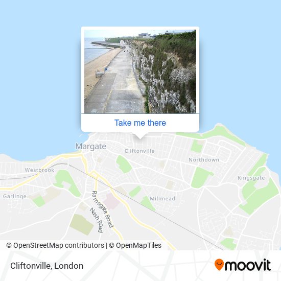 Cliftonville map