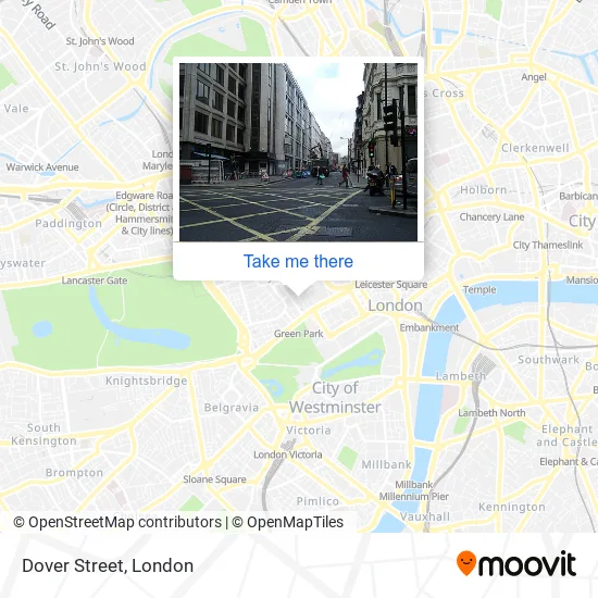 Dover Street map
