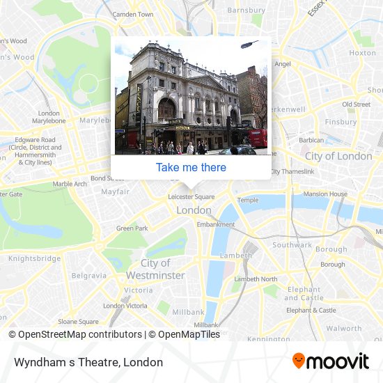 Wyndham s Theatre map