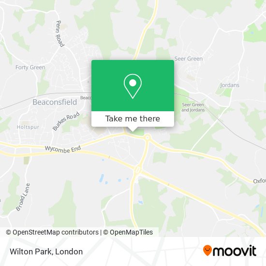 Wilton Park map