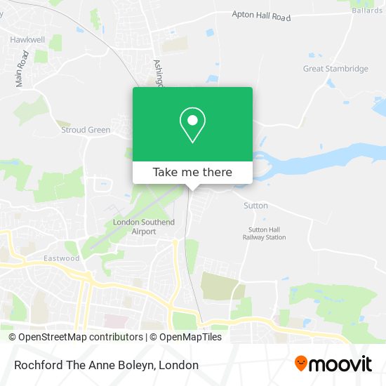 Rochford The Anne Boleyn map
