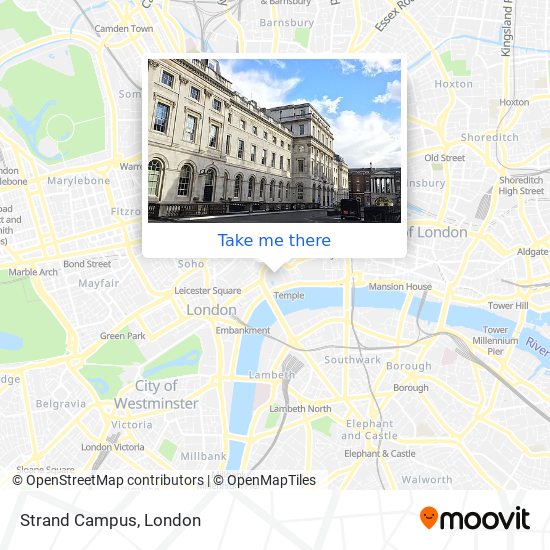 Strand Campus map