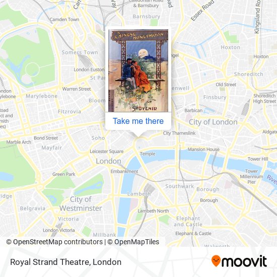 Royal Strand Theatre map