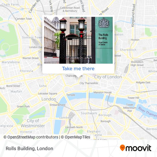 Rolls Building map