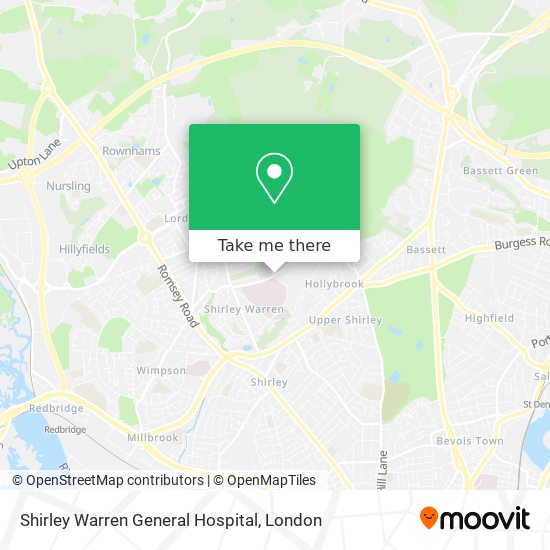 Shirley Warren General Hospital map
