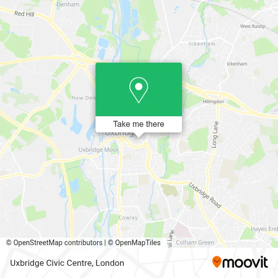 How to Get to Uxbridge Civic Centre by Bus or Tube?