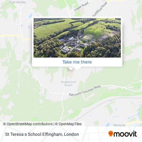 St Teresa s School Effingham map