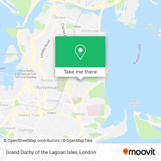 Grand Duchy of the Lagoan Isles map