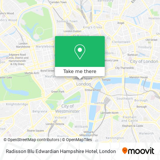 Radisson Blu Edwardian Hampshire Hotel map