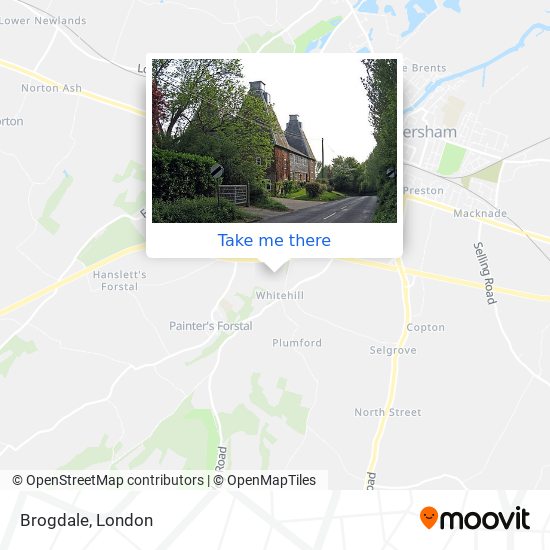 Brogdale map