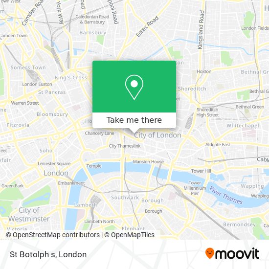 St Botolph s map