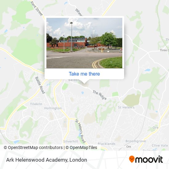 Ark Helenswood Academy map