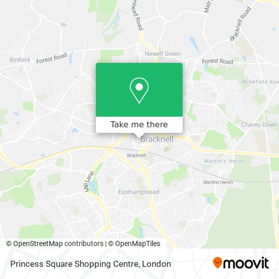 Princess Square Shopping Centre map