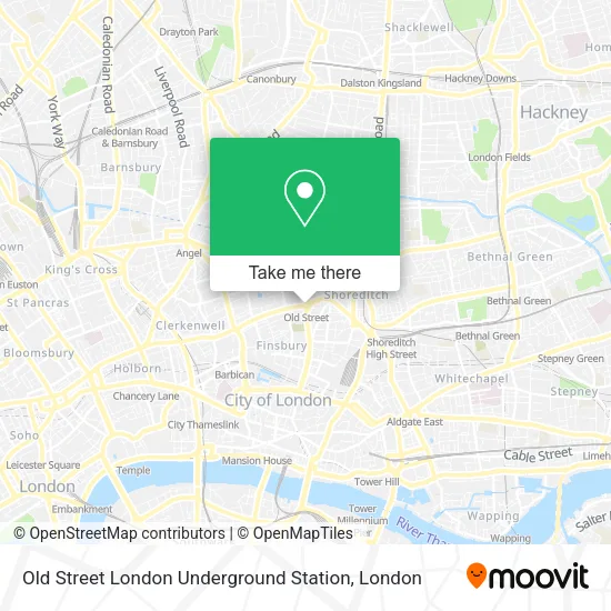 Old Street Station Map How To Get To Old Street London Underground Station In Shoreditch By Tube,  Train Or Bus?
