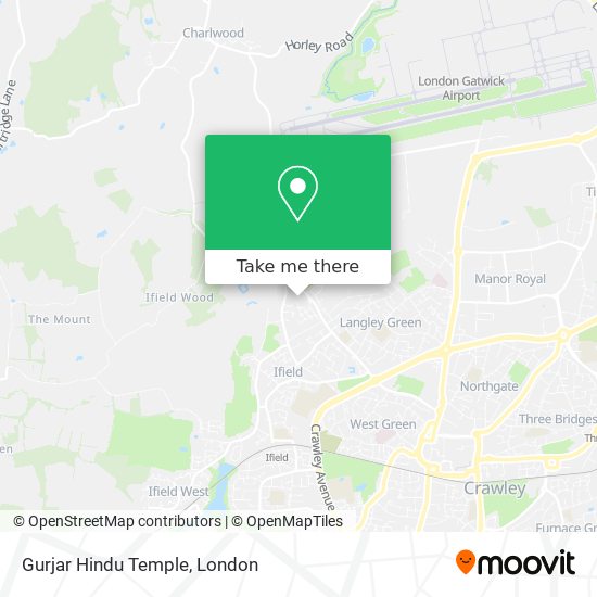 Gurjar Hindu Temple map