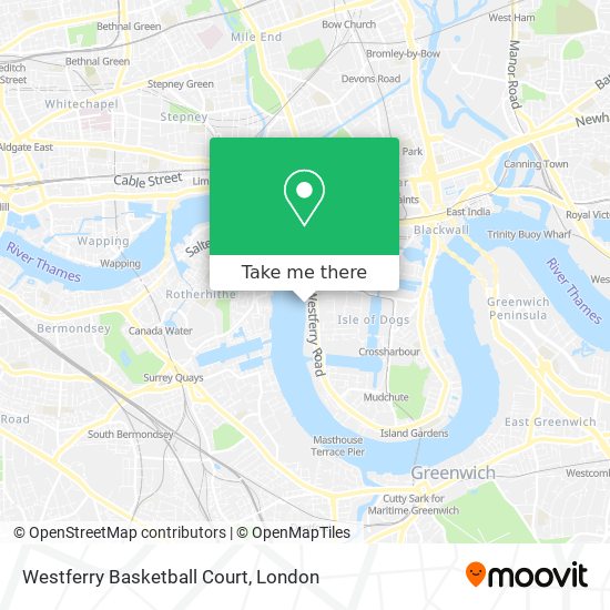 Westferry Basketball Court map